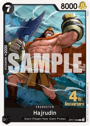 Hajrudin [The World's Strongest Warriors Release Event Cards] Common