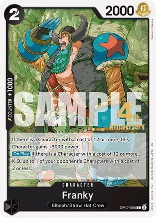 Franky [The World's Strongest Warriors Release Event Cards] Common