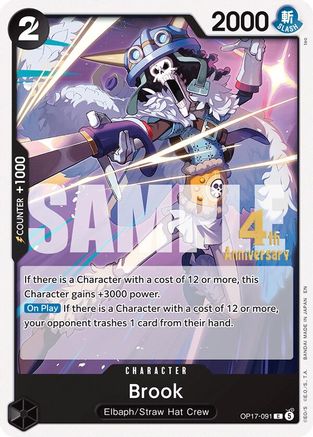 Brook [The World's Strongest Warriors Release Event Cards] Common