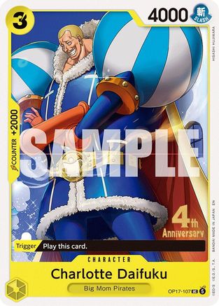 Charlotte Daifuku [The World's Strongest Warriors Release Event Cards] Uncommon