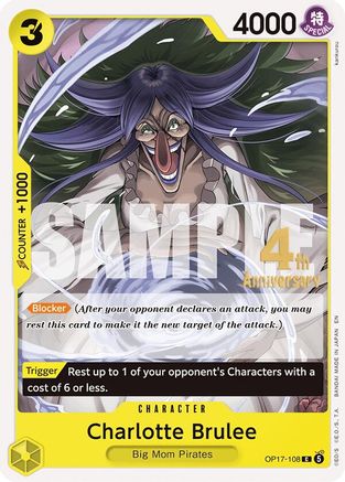 Charlotte Brulee [The World's Strongest Warriors Release Event Cards] Common