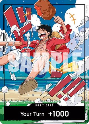 DON!! Card (World United) (Luffy) [One Piece Promotion Cards] DON!!
