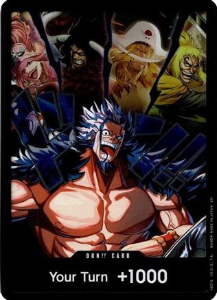 DON!! Card (Alternate Art) (Rocks) [The World's Strongest Warriors] DON!!