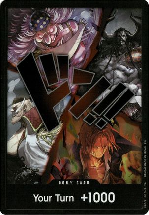 DON!! Card (Alternate Art) (The Four Emperors) [The World's Strongest Warriors] DON!!