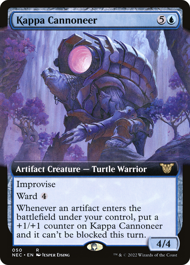 Kappa Cannoneer (Extended Art) [Kamigawa: Neon Dynasty Commander]