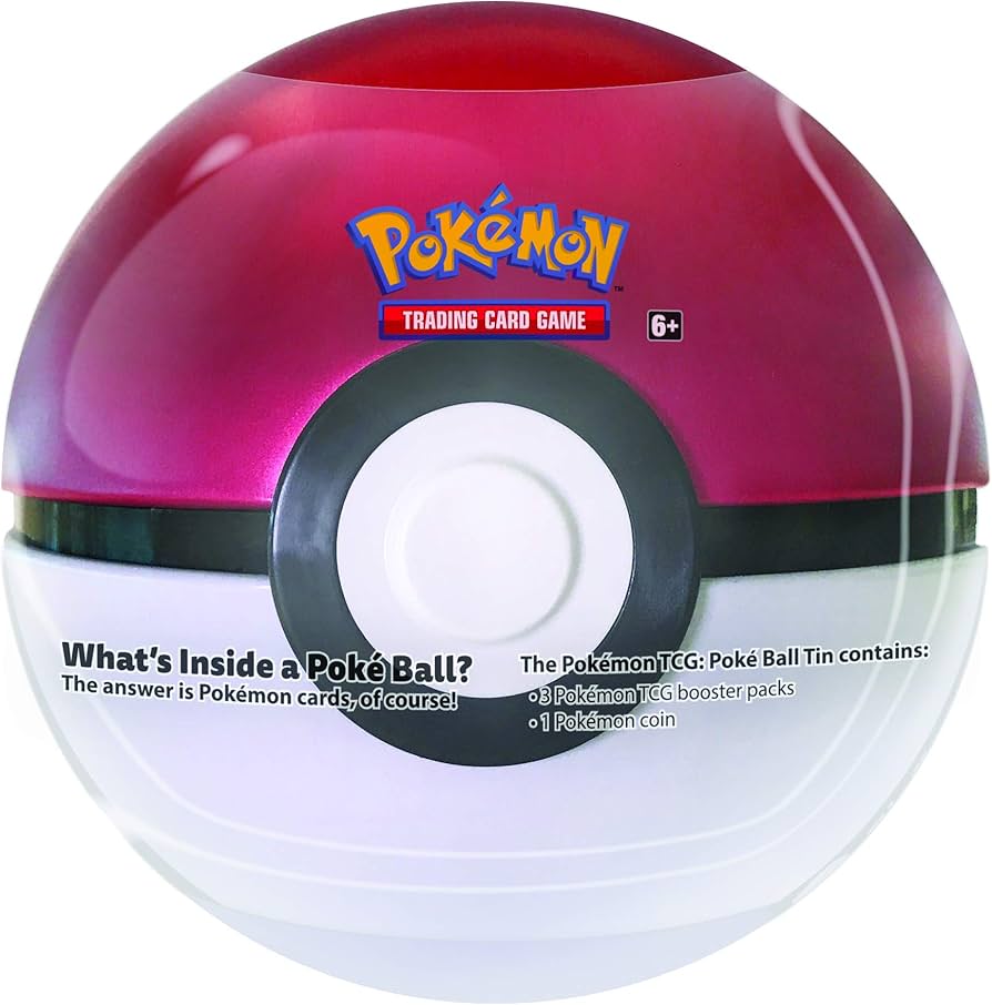 Pokemon TCG: Best of Pokeball Tin *Sealed*