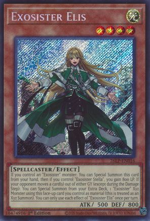 Exosister Elis (Secret Rare) [26LP-EN016] Secret Rare