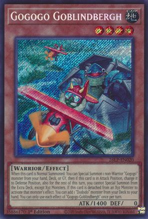 Gogogo Goblindbergh (Secret Rare) [26LP-EN020] Secret Rare