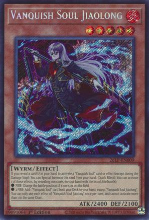 Vanquish Soul Jiaolong (Secret Rare) [26LP-EN009] Secret Rare