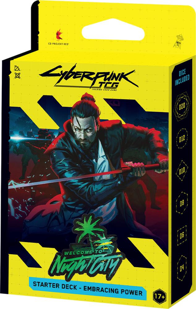 Cyberpunk TCG: Welcome to Night City BETA Starter Deck - Embracing Power *Sealed*
