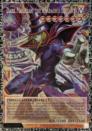 Dark Magician, the Pharaoh's Servant (GMR) [MAMO-EN001] Grand Master Rare