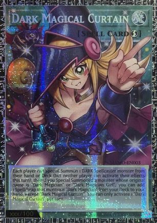 Dark Magical Curtain (GMR) [MAMO-EN003] Grand Master Rare