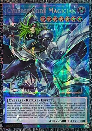 Cyberse Code Magician (GMR) [MAMO-EN017] Grand Master Rare