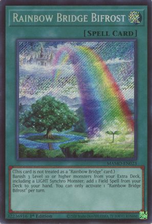 Rainbow Bridge Bifrost (Secret Rare) [MAMO-EN023] Secret Rare