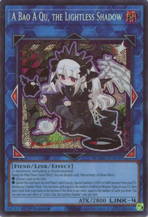 A Bao A Qu, the Lightless Shadow (Secret Rare) [MAMO-EN038] Secret Rare
