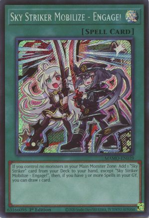Sky Striker Mobilize - Engage! (Secret Rare) [MAMO-EN039] Secret Rare