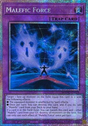 Malefic Force (Starlight Rare) [MAMO-EN024] Starlight Rare