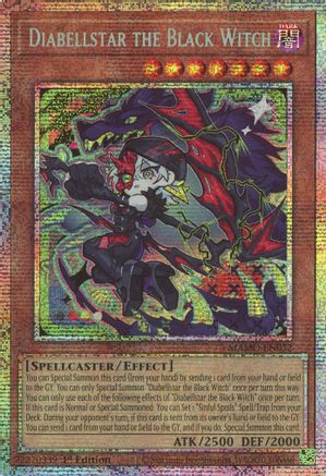 Diabellstar the Black Witch (Starlight Rare) [MAMO-EN032] Starlight Rare