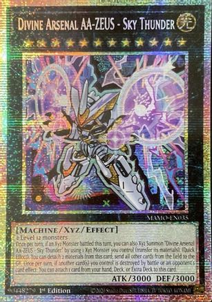 Divine Arsenal AA-ZEUS - Sky Thunder (Starlight Rare) [MAMO-EN035] Starlight Rare