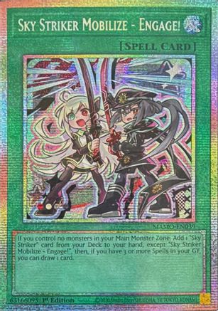 Sky Striker Mobilize - Engage! (Starlight Rare) [MAMO-EN039] Starlight Rare