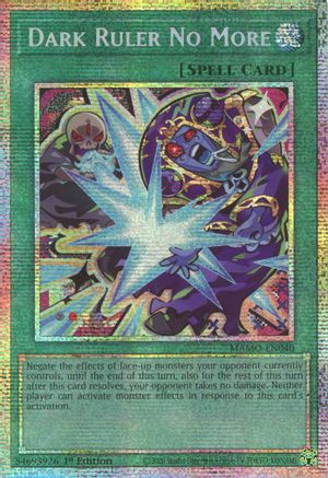 Dark Ruler No More (Starlight Rare) [MAMO-EN040] Starlight Rare