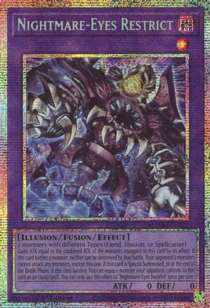 Nightmare-Eyes Restrict (Starlight Rare) [MAMO-EN122] Starlight Rare