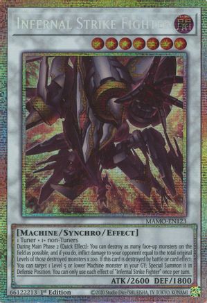 Infernal Strike Fighter (Starlight Rare) [MAMO-EN123] Starlight Rare