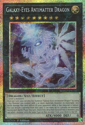 Galaxy-Eyes Antimatter Dragon (Starlight Rare) [MAMO-EN124] Starlight Rare