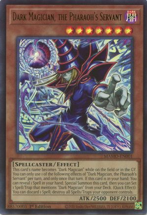 Dark Magician, the Pharaoh's Servant [MAMO-EN001] Ultra Rare