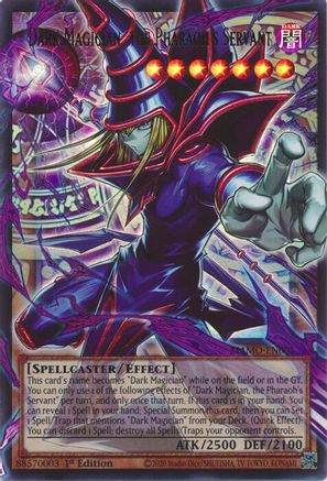 Dark Magician, the Pharaoh's Servant (Extended Art) [MAMO-EN001] Ultra Rare