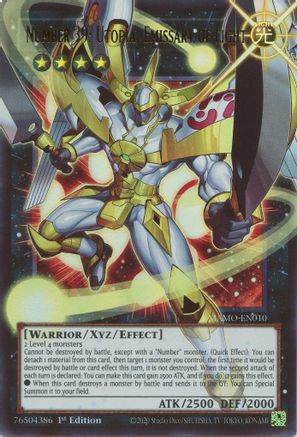 Number 39: Utopia, Emissary of Light (Extended Art) [MAMO-EN010] Ultra Rare