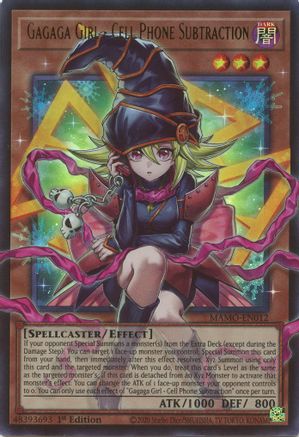 Gagaga Girl - Cell Phone Subtraction (Extended Art) [MAMO-EN012] Ultra Rare