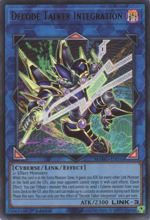 Decode Talker Integration [MAMO-EN016] Ultra Rare