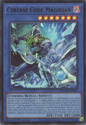 Cyberse Code Magician [MAMO-EN017] Ultra Rare