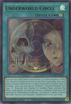 Underworld Circle [MAMO-EN021] Ultra Rare