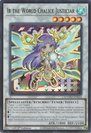 Ib the World Chalice Justiciar [MAMO-EN034] Ultra Rare