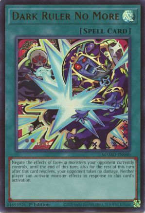 Dark Ruler No More [MAMO-EN040] Ultra Rare