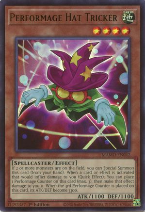 Performage Hat Tricker [MAMO-EN042] Ultra Rare