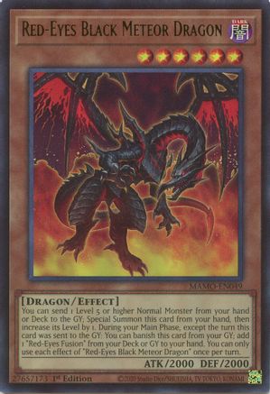 Red-Eyes Black Meteor Dragon [MAMO-EN049] Ultra Rare