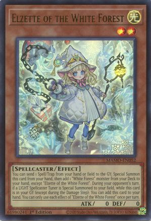 Elzette of the White Forest [MAMO-EN052] Ultra Rare