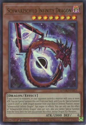 Schwarzschild Infinity Dragon [MAMO-EN053] Ultra Rare