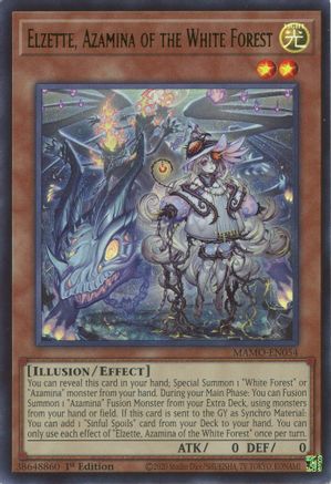 Elzette, Azamina of the White Forest [MAMO-EN054] Ultra Rare