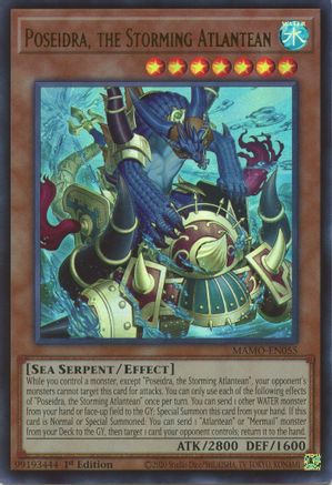 Poseidra, the Storming Atlantean [MAMO-EN055] Ultra Rare