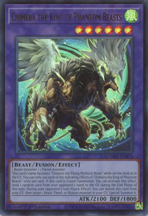 Chimera the King of Phantom Beasts [MAMO-EN074] Ultra Rare