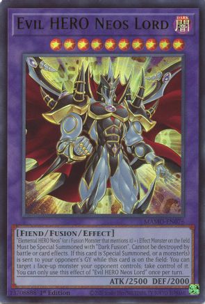 Evil HERO Neos Lord [MAMO-EN076] Ultra Rare