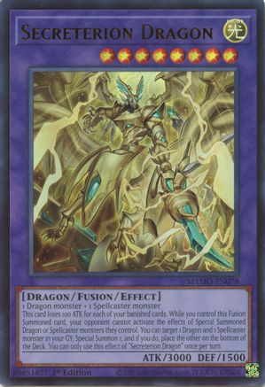 Secreterion Dragon [MAMO-EN078] Ultra Rare