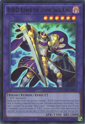 D/D/D Alfred the Divine Sage King [MAMO-EN079] Ultra Rare