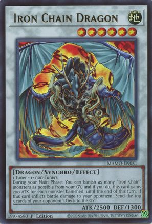 Iron Chain Dragon [MAMO-EN081] Ultra Rare
