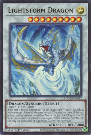 Lightstorm Dragon [MAMO-EN082] Ultra Rare