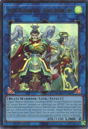 Ancient Warriors Oath - Double Dragon Lords [MAMO-EN088] Ultra Rare